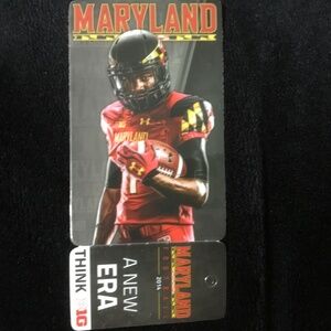 Stefon Diggs NFL(University Maryland Football Schedule 2014) Card 4 1/2 inches